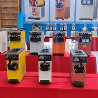 Machine à glace molle et à açaï de table à tête unique 750W pour l'Australie
