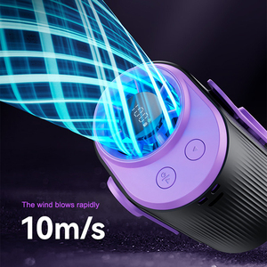 Portátil al aire libre pequeño 3600mAh USB cintura colgante ventilador recargable Mini ventilador de refrigeración de alta velocidad para viajes al aire libre - Product Image 6