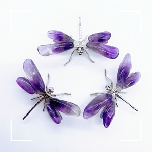 Libellules en <span class=keywords><strong>cristal</strong></span> sculptées à la main en gros - Product Image 2