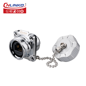 Cnlinko CE/CCC phê duyệt kim loại thông tư Ethernet <span class=keywords><strong>RJ45</strong></span> Kết nối công nghiệp ngoài trời không thấm nước <span class=keywords><strong>RJ45</strong></span> Nữ kết nối - Product Image 4