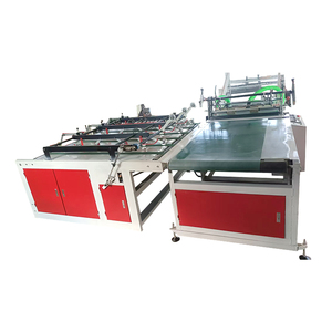 Máquina de Coser y Cortar Bolsas de Polipropileno Tejido Automática con PLC, Precio de Fábrica PH, Modelo PH-KP80, 30-60 Bolsas/Minuto, Precisión de 1mm, Fácil de Usar - Product Image 3