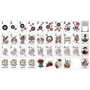 160 Pezzi di Tessere Mahjong Americane con Motivi Storici Patriottici, in Acrilico Rosso e Blu a 3 Strati, Personalizzate per Intrattenimento Adulti e Regalo - Product Image 5