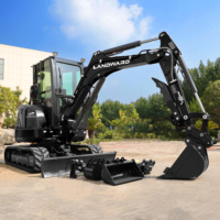 Envío Gratis, Mini Excavadora Hidráulica de 3 Toneladas, 2.5 Toneladas, con Motor CE EPA, Mini Excavadora Agrícola, Mini Excavadora de 4 Toneladas en Venta