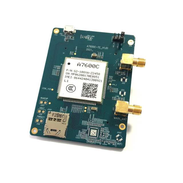 Original 4g Lte Cat4 A7600c Ac-L1 A1v-Tekit Development Board Lilygo Sim7000g G-H R2 Com A7670e