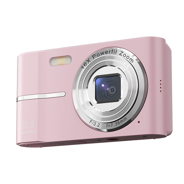 50MP 16X Digital Zoom Anti-Shake Kids Vlogging Camera Autofocus Travel Selfie Camera CMOS for Children Their Digital Adventures