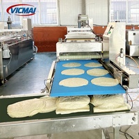 Machine automatique de formage de feuilles de samosas et de rouleaux de printemps avec chauffage double gaz et électrique pour deux types de feuilles