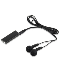 Perekam suara Digital Mini Logam 8GB, MP3/WAV/REC Format Audio Flash memori aktivasi suara untuk rapat rekaman pemutar MP3