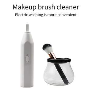 Nettoyeur et sécheur de pinceaux de maquillage électrique avec matériau ABS, essoreur automatique pour un usage domestique et en voyage - Product Image 3