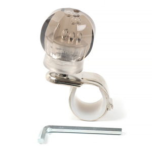 RASTP Volante con Bola de Dirección de Aleación de Aluminio Multifuncional, Estilo Carreras, Herramienta para Ahorrar Esfuerzo al Giro del Vehículo - Product Image 5