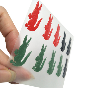 Patchs de Broderie Personnalisés Transferts Sérigraphiques Logos 3D en Relief TPU et Silicone <span class=keywords><strong>Transfert</strong></span> Thermique Adhésifs en Silicone - Product Image 5