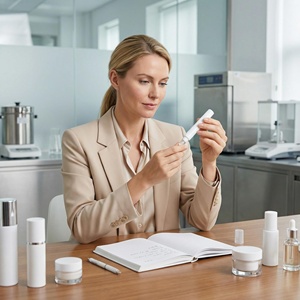 Tubo cosmético de PE blanco suave vacío al por mayor de 10/15ml con punta de silicona inclinada y tapa transparente para envasado de brillo labial, crema para ojos y suero - Product Image 5