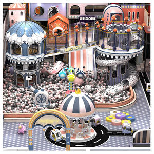 Dream Catch Custom 500 m² Parc d'attractions commercial Jeux interactifs pour enfants Équipement de <span class=keywords><strong>jeu</strong></span> souple Aire de jeux intérieure pour enfants - Product Image 2