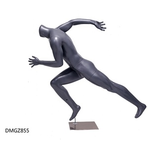 2019 New Design MDF Brand Model DMGZ855 <strong>Male</strong> Headless Running Sport Athletic FRP Material <strong>Mannequin</strong> - Product Image 1