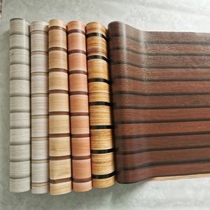 Jinyi líneas de rayas de madera pared y decoración extraíble autoadhesivo Peel and Stick <span class=keywords><strong>vinilo</strong></span> plástico decoración económica papel tapiz envoltura - Product Image 2