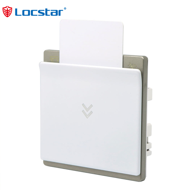 Locstar WiFi Energy Saving Power Switch 13.56MHz RFID Hotel Room Card Electricity Switch TTHotel Hotel Door Lock System