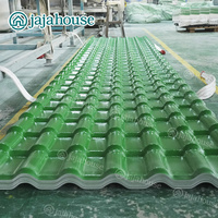 Tuiles de toit en résine synthétique PVC/UPVC espagnoles, double tuile romaine, ignifuges et durables, matériaux de construction pour abris, parcs et entrepôts