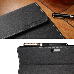 Custodia antiurto in stile Business classico per Microsoft <span class=keywords><strong>Surface</strong></span> Pro 4567 12.3 pollici - Product Image 5