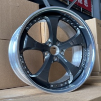 Llantas de Aleación Forjadas de 2 Piezas Cóncavas Personalizadas de 17 18 19 20 21 22 Pulgadas 5x108 5x112 para BMW G20 F10 Mercedes AMG Audi