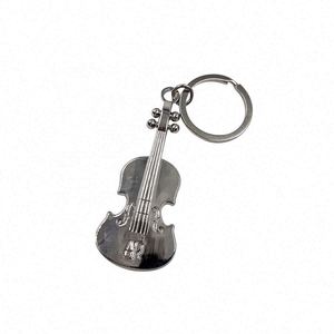 Llavero Metálico con Forma de Violín, Personalizable con Logotipo, Promocional y de Moda, Gran Venta - Product Image 5