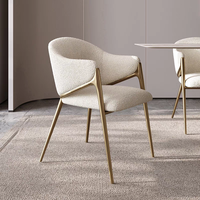 Chaises de salle à manger en tissu velours BST Factory avec structure en acier inoxydable, mobilier de salle à manger, chaise de réception pour hôtel, restaurant, mariage