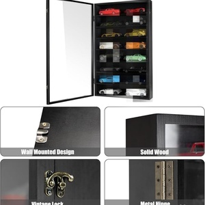 Wholesale Hot Sales Custom 1/24 Modern Acrylic Model Car Storage <b>Display</b> <b>Case</b> with Door for USA Origin - Product Image 4