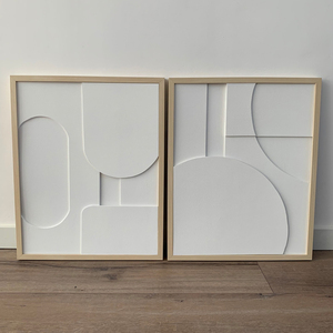 Pintura de pared de Arte Moderno, textura 3D abstracta, arte de pared, tallado en madera, pintura en relieve <span class=keywords><strong>para</strong></span> hotel, sala de estar, decoración del hogar - Product Image 6