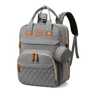 IStapromo Gifts Sac à langer pliable de luxe pour bébé, imperméable et portable, avec lit et moustiquaire intégrée - Product Image 2