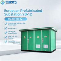 Poste de transformation conteneurisé 11kV/0.4kV 1000kVA Triphasé 50/60Hz Conception compacte IEC 62271-202 Utilisation extérieure OEM ODM