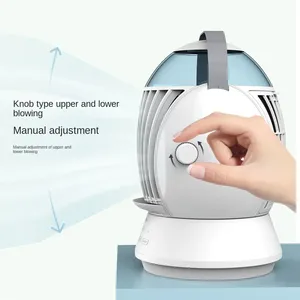 Nuevo <span class=keywords><strong>ventilador</strong></span> de aire acondicionado de verano Nano niebla <span class=keywords><strong>nebulizador</strong></span> humidificador <span class=keywords><strong>ventilador</strong></span> cabeza oscilante <span class=keywords><strong>ventilador</strong></span> de refrigeración de circulación de aire de escritorio - Product Image 4