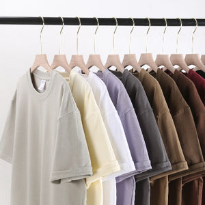 T-shirt en jersey respirant et écologique à séchage rapide <span class=keywords><strong>CANOPUS</strong></span> EL0008, en coton lourd 300 g/m², coupe oversize à épaules tombantes, pour homme - Product Image 2