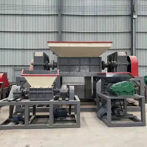 Schlussverkauf Shredding und Herstellung von Wollpellets Doppelwellen-Mini-Schreddermaschine zu verkaufen
