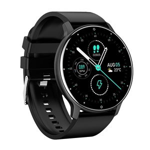 นาฬิกาอัจฉริยะ Ruidun <span class=keywords><strong>ZL02D</strong></span> กันน้ำ IP67 หน้าจอสัมผัส HD สายซิลิโคน สำหรับโทรศัพท์ Android/iOS  ติดตามการออกกำลังกาย 24 ประเภท และการนอนหลับ - Product Image 4