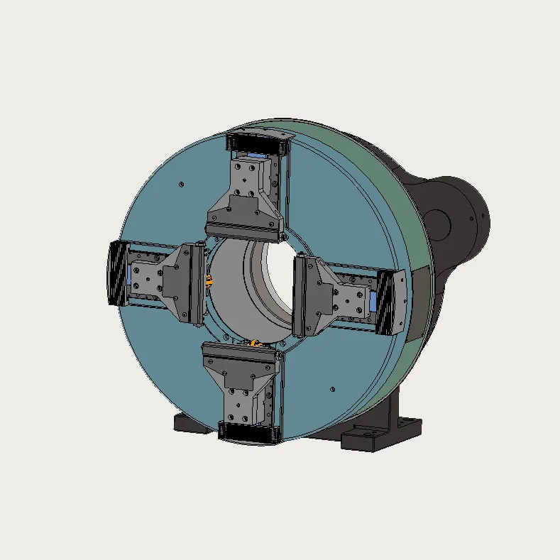 SUDA 공압 Dairuike 4 축 척 225mm 프론트 척 215mm 백 척