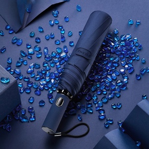 Bán buôn sang trọng Polyester gấp ô tùy chỉnh logo tự động mở và đóng cửa Windproof-Nhà cung cấp nhà máy - Product Image 2