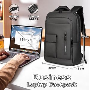 2025 Large Capacity Oxford Backpack Open Closure Unisex Fashion for Men College Students Waterproof <strong>Computer</strong> <strong>Bag</strong> for Travelers - Product Image 5