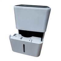 Déshumidificateur domestique intelligent 40L/jour à compresseur, réfrigérant R290, réservoir d'eau 4L, ioniseur WiFi, dégivrage automatique portable pour la maison