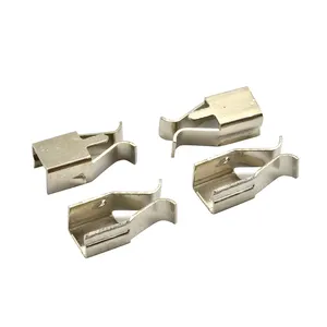 Petit clip en aluminium en acier inoxydable Non standard, poinçonnage personnalisé, pliage, estampage de pièces métalliques