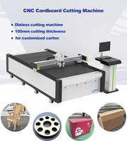 CNC Wellpappe-Schneidemaschine Digitaler Flachbettplotter für Verpackungsdruck und Kartonage
