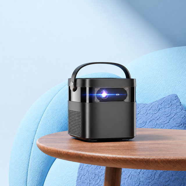 Customizable Projector Logo Android Built-in Battery WiFi Portable Rechargeable DLP Projectors for OEM/ODM Service