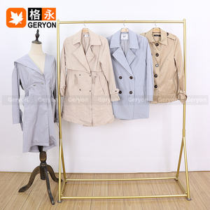 Geryon - Abrigo Corto de Invierno Vintage de Segunda Mano para Mujer, Cortavientos, <span class=keywords><strong>Ropa</strong></span> <span class=keywords><strong>Usada</strong></span> en Buen Estado - Product Image 2