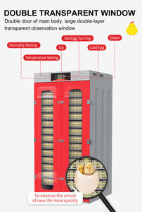 <span class=keywords><strong>Vente</strong></span> d'usine WONEGG : Incubateurs solaires de haute qualité 1352 pour l'éclosion d'œufs, incubateurs pour l'éclosion d'œufs 1000 - Product Image 3
