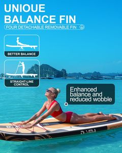 PF OEM Double Layer Paddle Board <b>Inflatable</b> SUP for Watersports Surfing Stand up Stable Sup DM28 Double Layer Design Enhances Du - Product Image 2