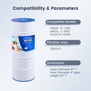 हॉट सेलिंग स्विमिंग पूल बड़े कारतूस फिल्टर अन्य पूल एक्सेसरीज फिल्टर - Product Image 2