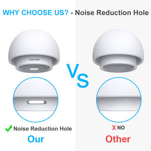 Nuevas Almohadillas de Silicona para Auriculares con Reducción de Ruido, 4 Pares, para <span class=keywords><strong>Airpods</strong></span> <span class=keywords><strong>Pro</strong></span> de 2.ª Generación - Product Image 5