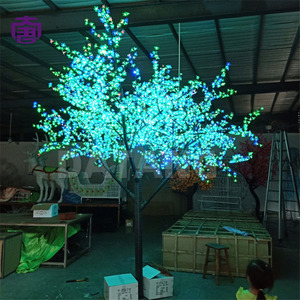 Commercial Waterproof LED Cherry Blossom <b>Tree</b> <b>Light</b> Iron Trunk Scenic Decoration for Park Garden Mall Festival Display for Sale - Product Image 3