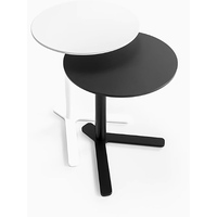 Table basse simple et personnalisable en acier, table d'appoint pour petits appartements, chambres, salon, petits espaces