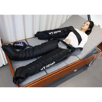 Machine de massage de drainage lymphatique par pressothérapie approuvée CE, masseur de compression à 12 chambres pour les bras et les jambes