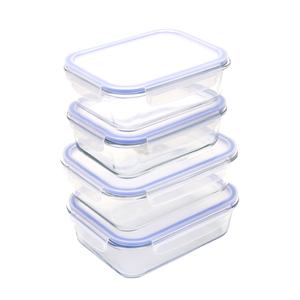 โถแก้วเก็บอาหาร/กล่องแก้วเก็บอาหารภาชนะแก้วนิรภัยCon/กล่องแก้วเก็บอาหาร - Product Image 1