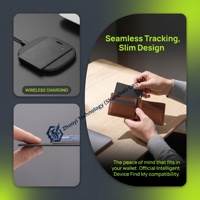 Traceurs GPS AirTags pour cartes, mini, lot de 4, rechargeables, personnalisables, étanches, petits accessoires, 10 ans de autonomie