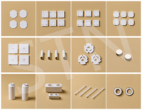 Sous-couche en céramique de zircone personnalisable de haute qualité, pièces en céramique industrielle, résistantes à l'usure, à haute conductivité thermique